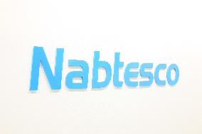 Nabtesco signboard and logo